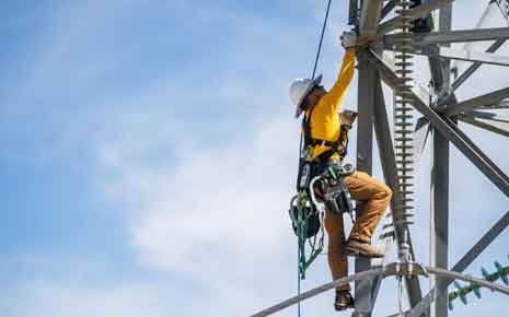 power line worker